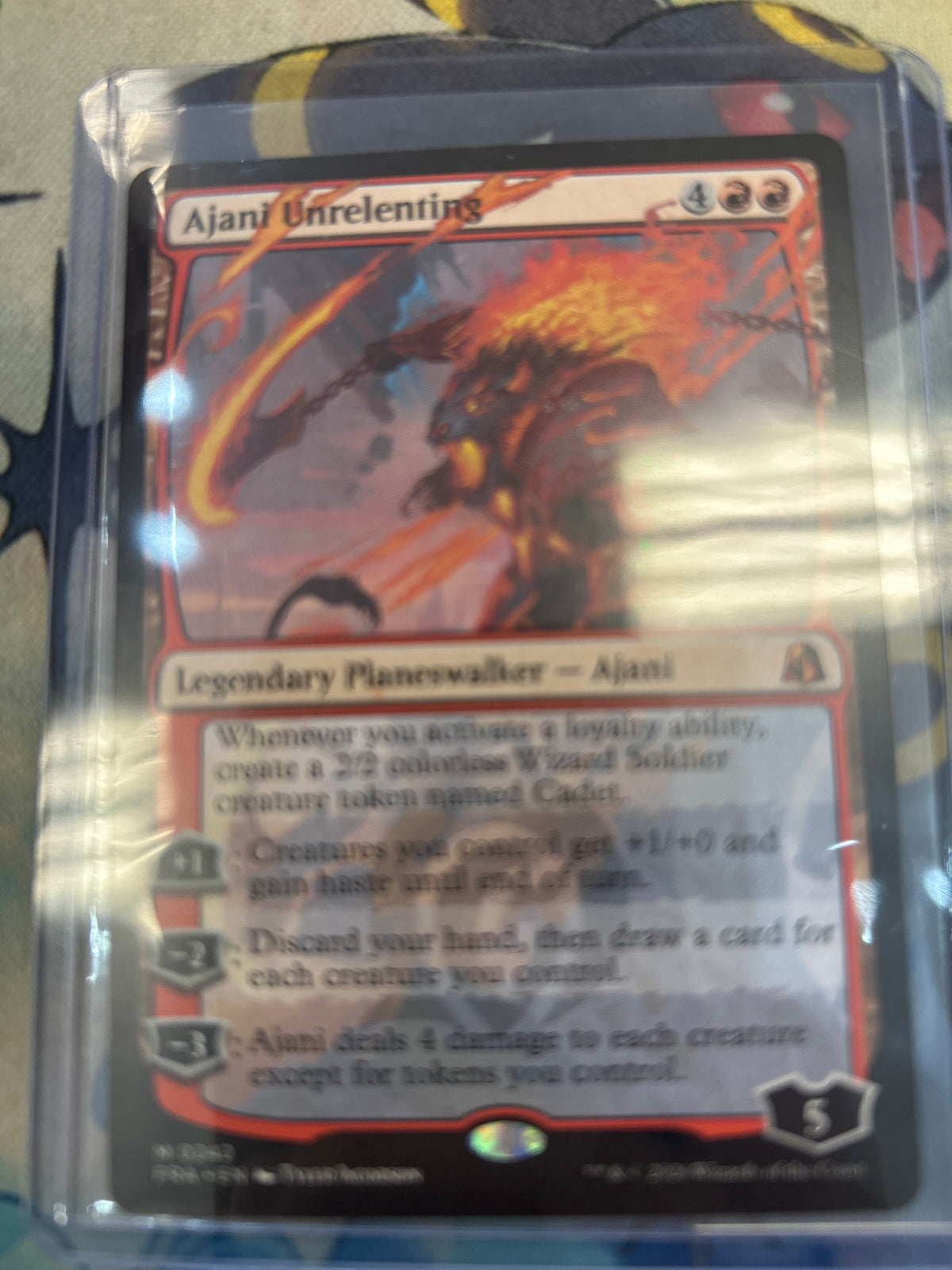 Ajani Unrelenting Reality Fracture