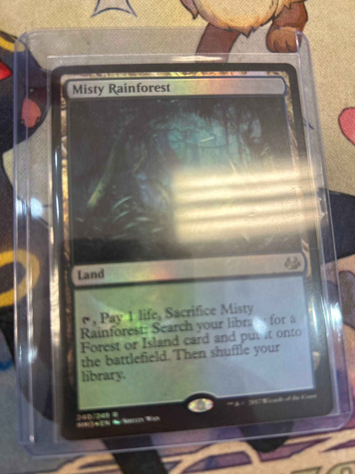 Misty Rainforest Modern Masters 2017 Foil