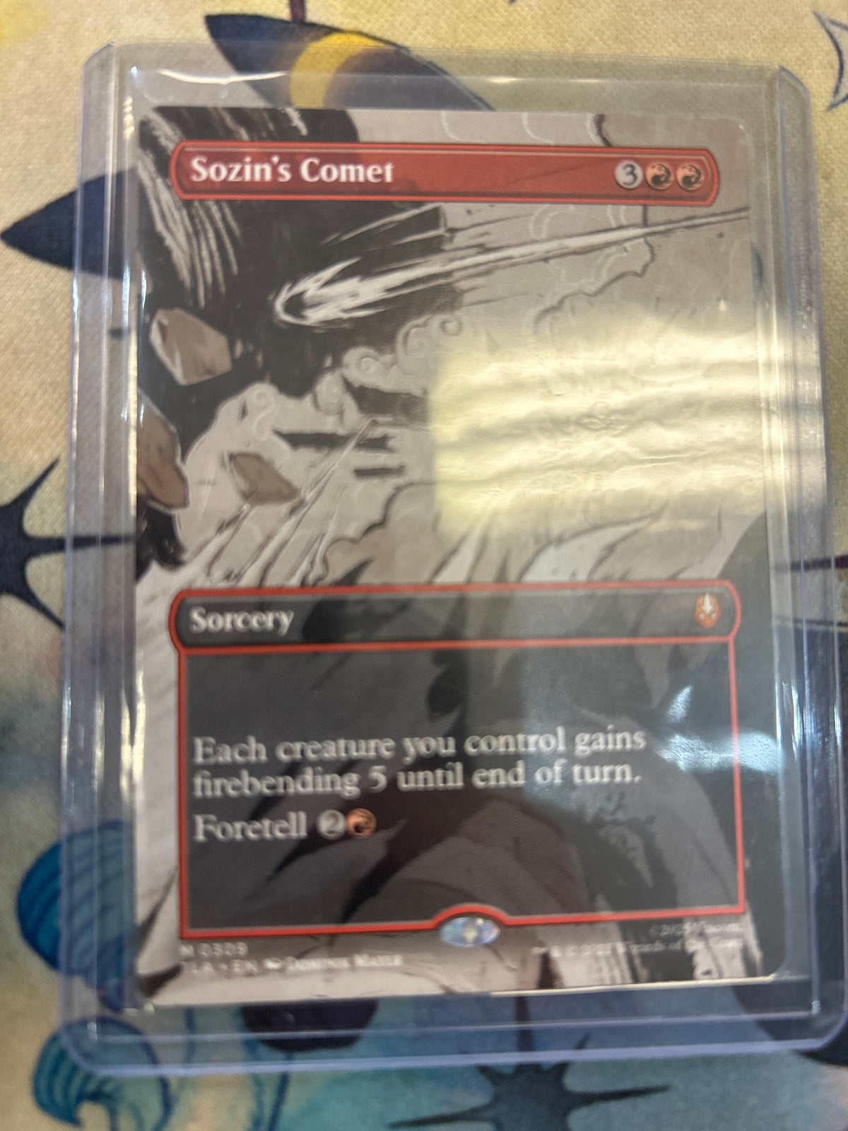 Sozin’s Comet full art Avatar the Last Airbender