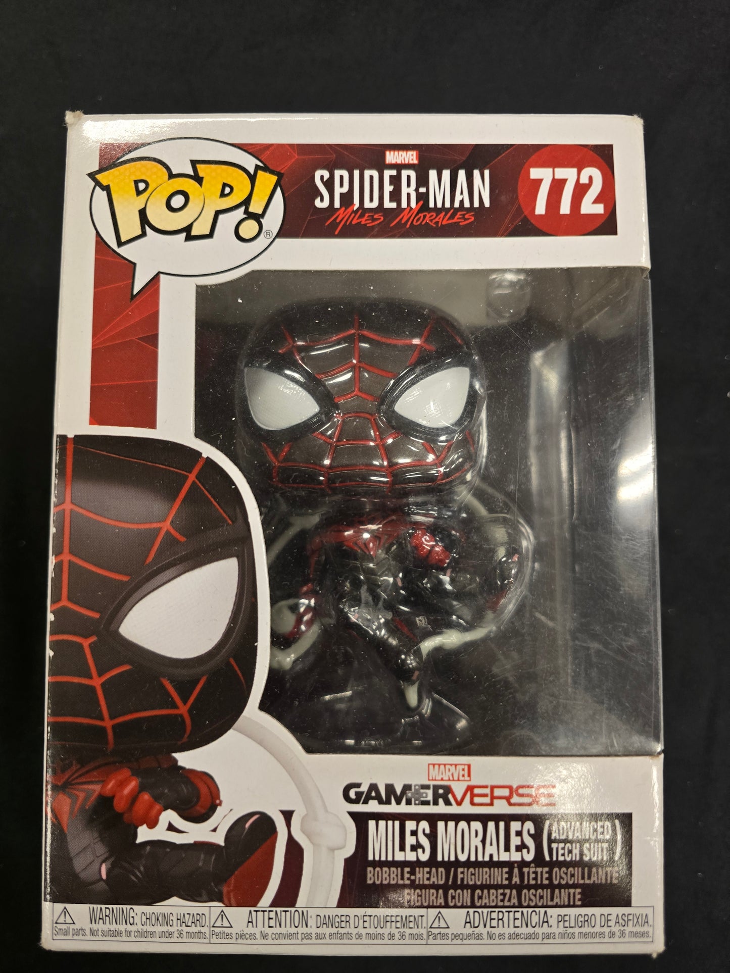Funko-Pop! Marvel Miles Morales (Advanced Tech Suit) #772