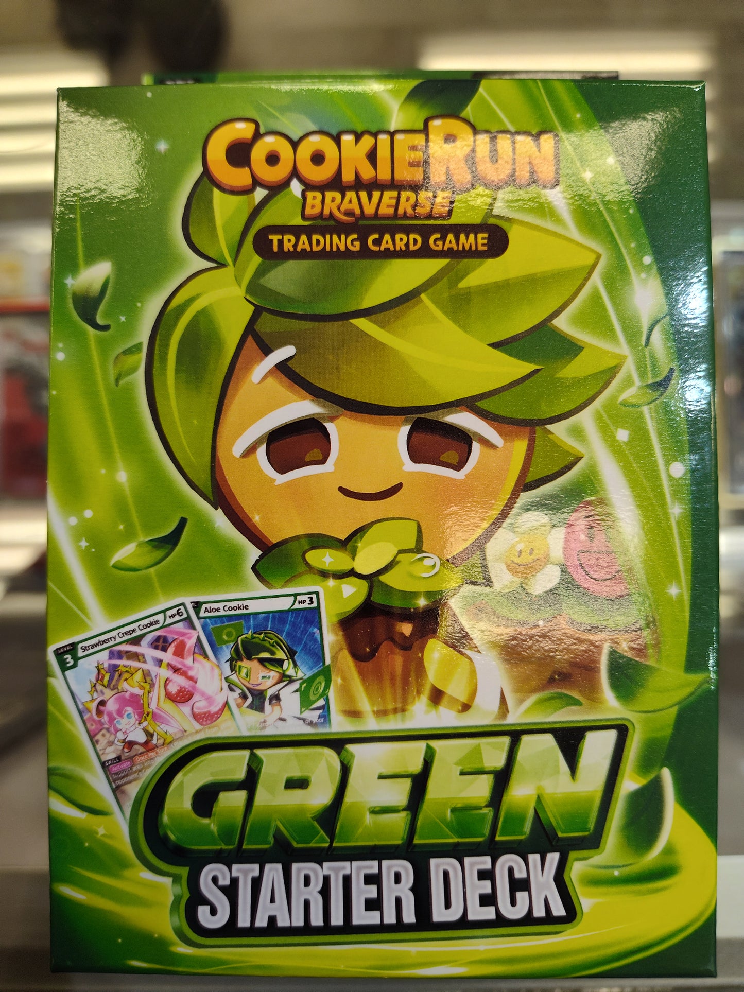 Cookie Run Braverse Starter Deck. Green