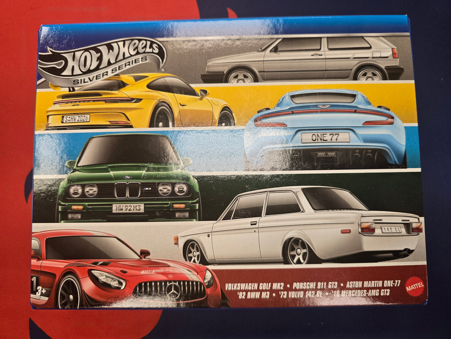Hotwheels Silver Series Euro Multipack