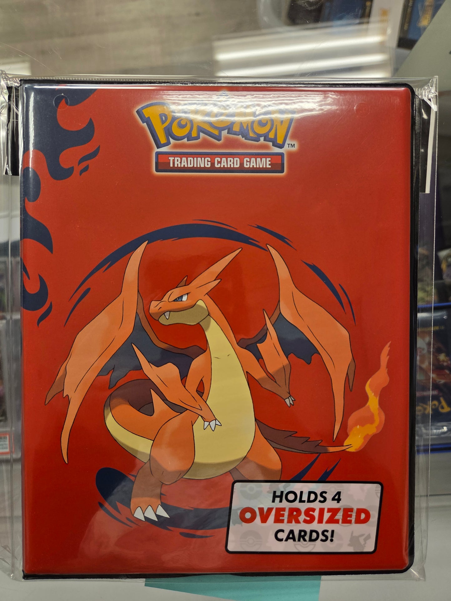 Charizard 4 oversized card binder