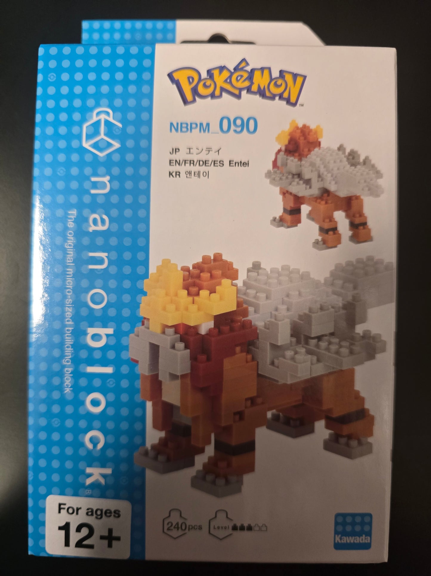 Nanoblock Pokemon Entei 240pcs