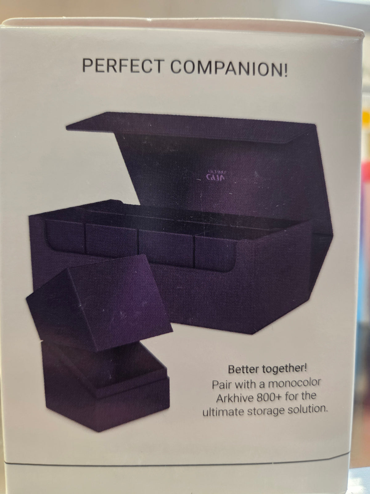 Ultimate Guard Boulder 100+ Solid Deck Box (Purple)
