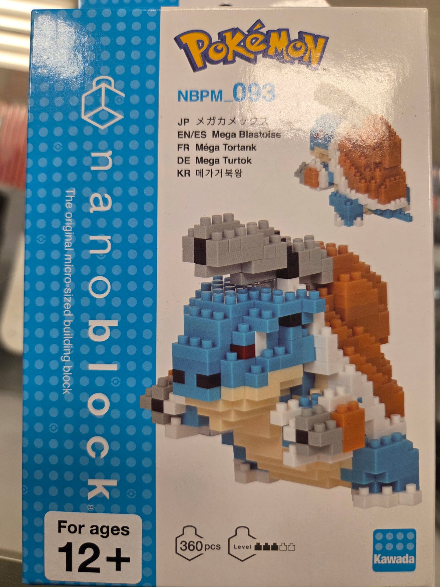 Nanoblock Pokemon Mega Blastoise