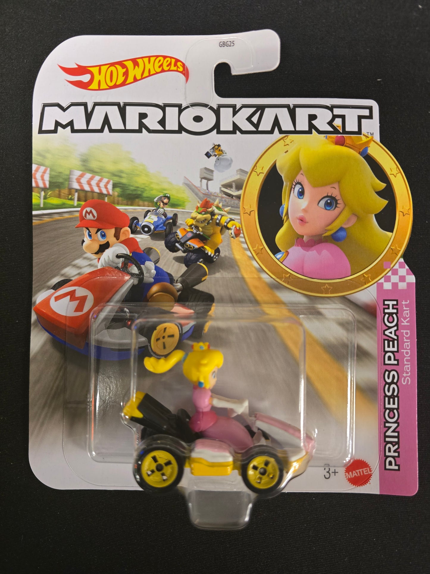 Hotwheels Mario Kart Princess Peach Standard Kart