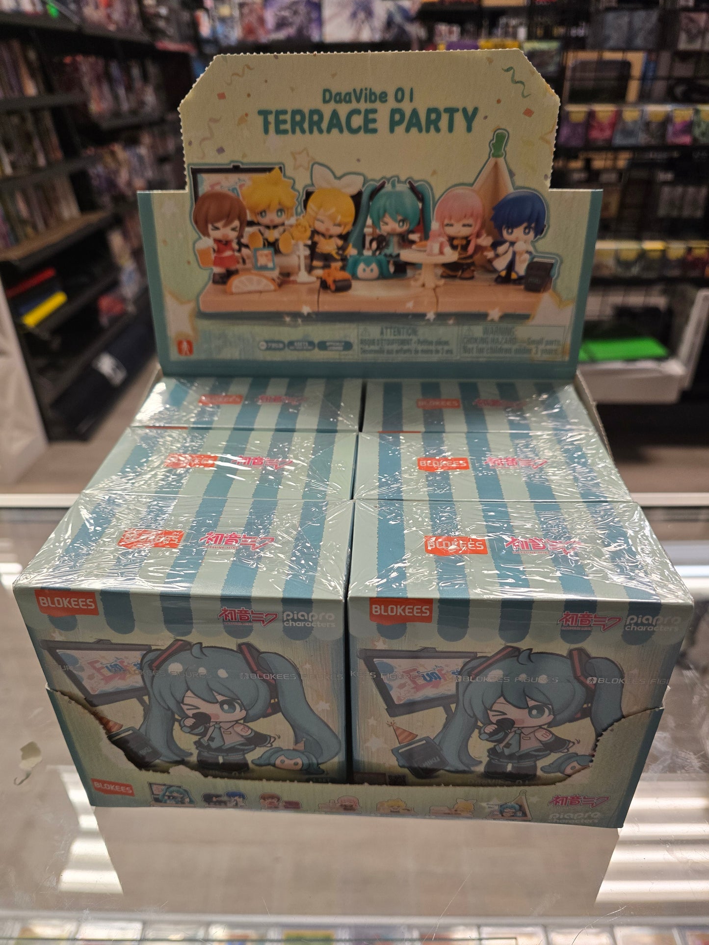 Blokees Hatsune Miku DaaVibe 01 Terrace Party Blind Boxes