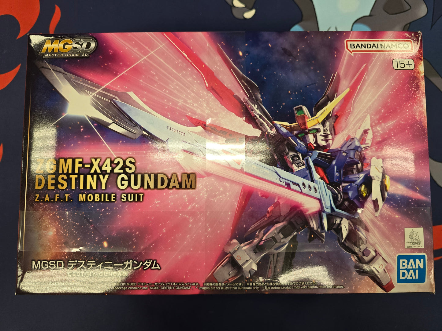 MGSD ZGMF-X42S Destiny Gundam Z.A.F.T. Mobile Suit Gunpla