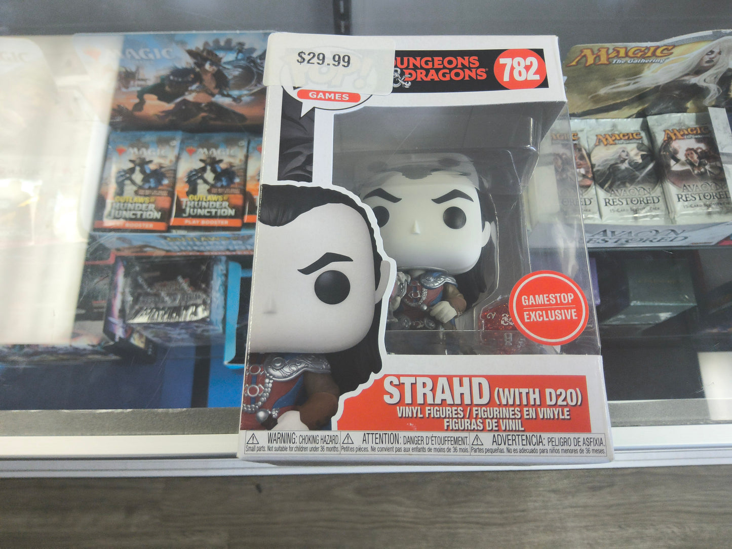 Funko-Pop! Dungeons & Dragons Strahd (With D20) #782 Gamestop Exclusive