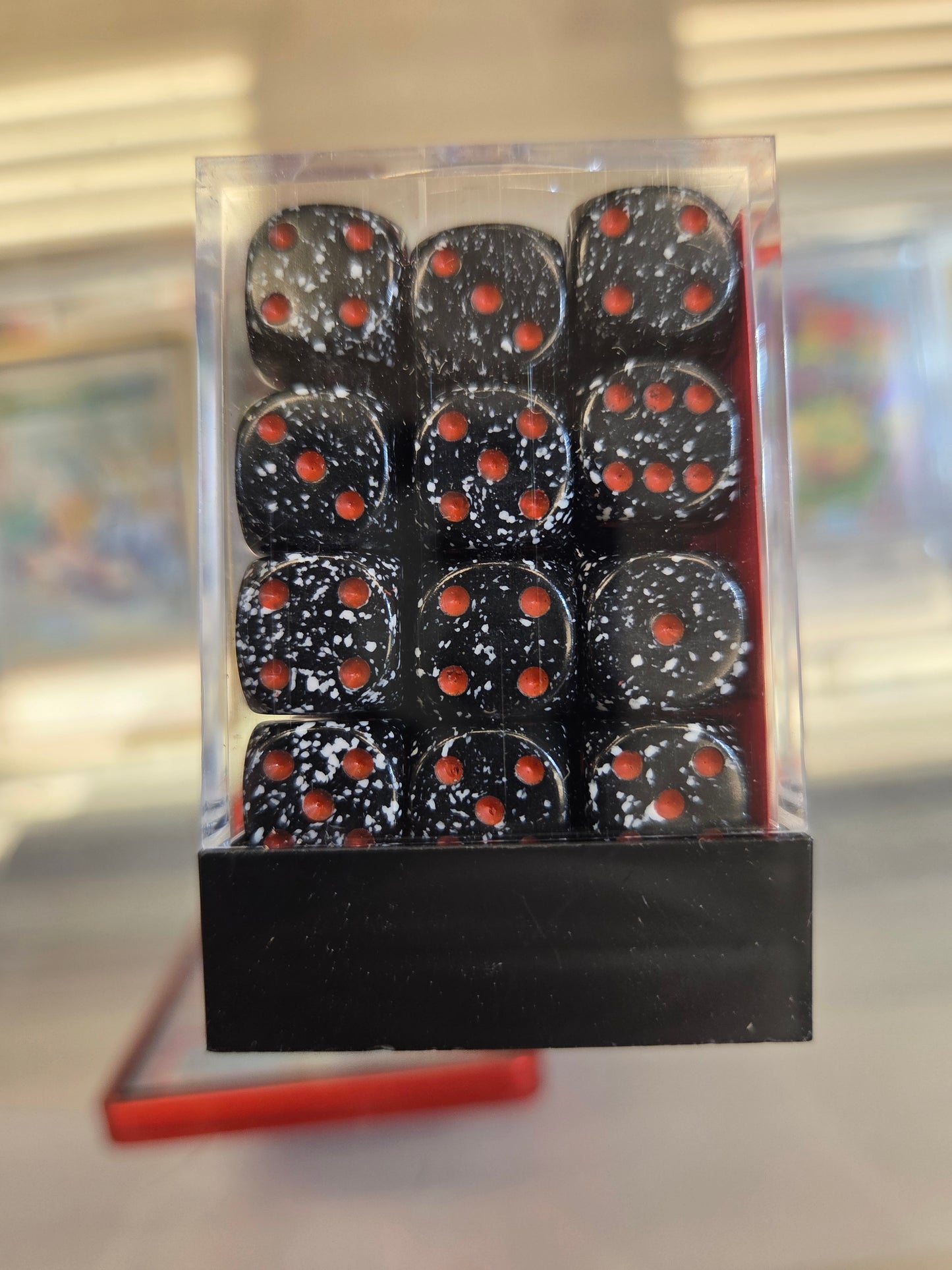 Chessex mini Dice Speckled Space set of 36 12mm D6
