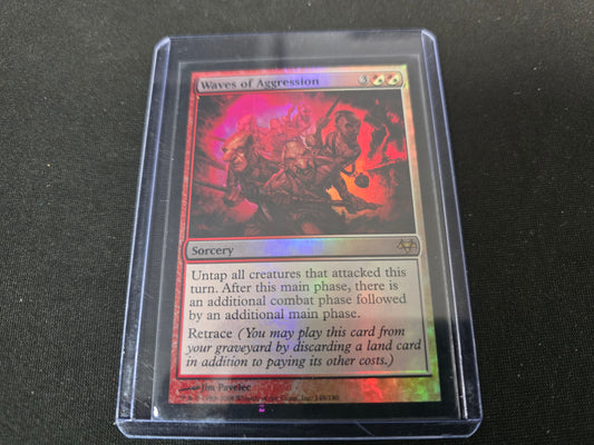 Waves Of Aggression 148/180 Eventide Foil NM at Emerald Market Alamogordo, New Mexico