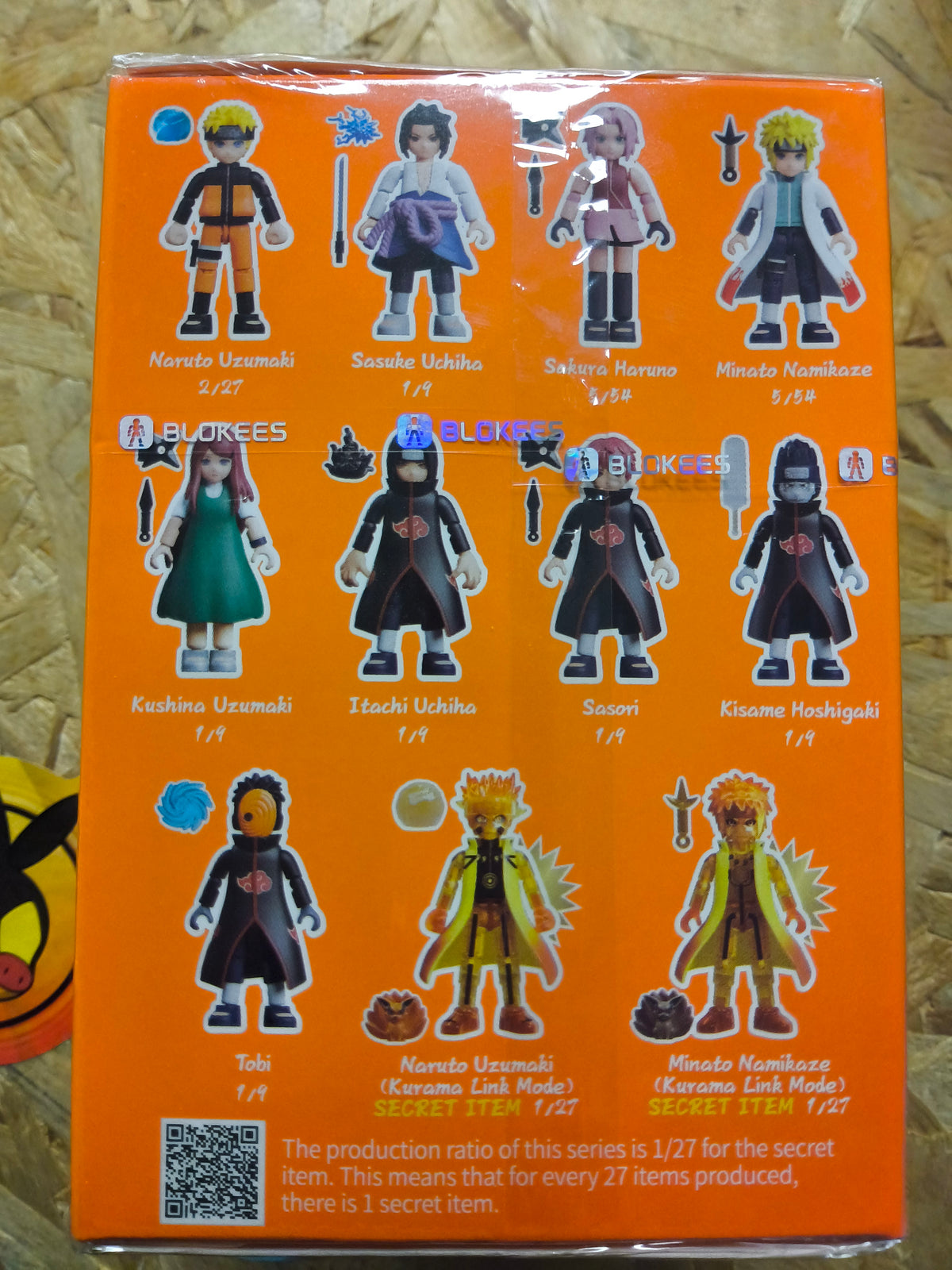 Blokees Naruto Shippuden GV-01 Ultimate Bond Figure Blind Box
