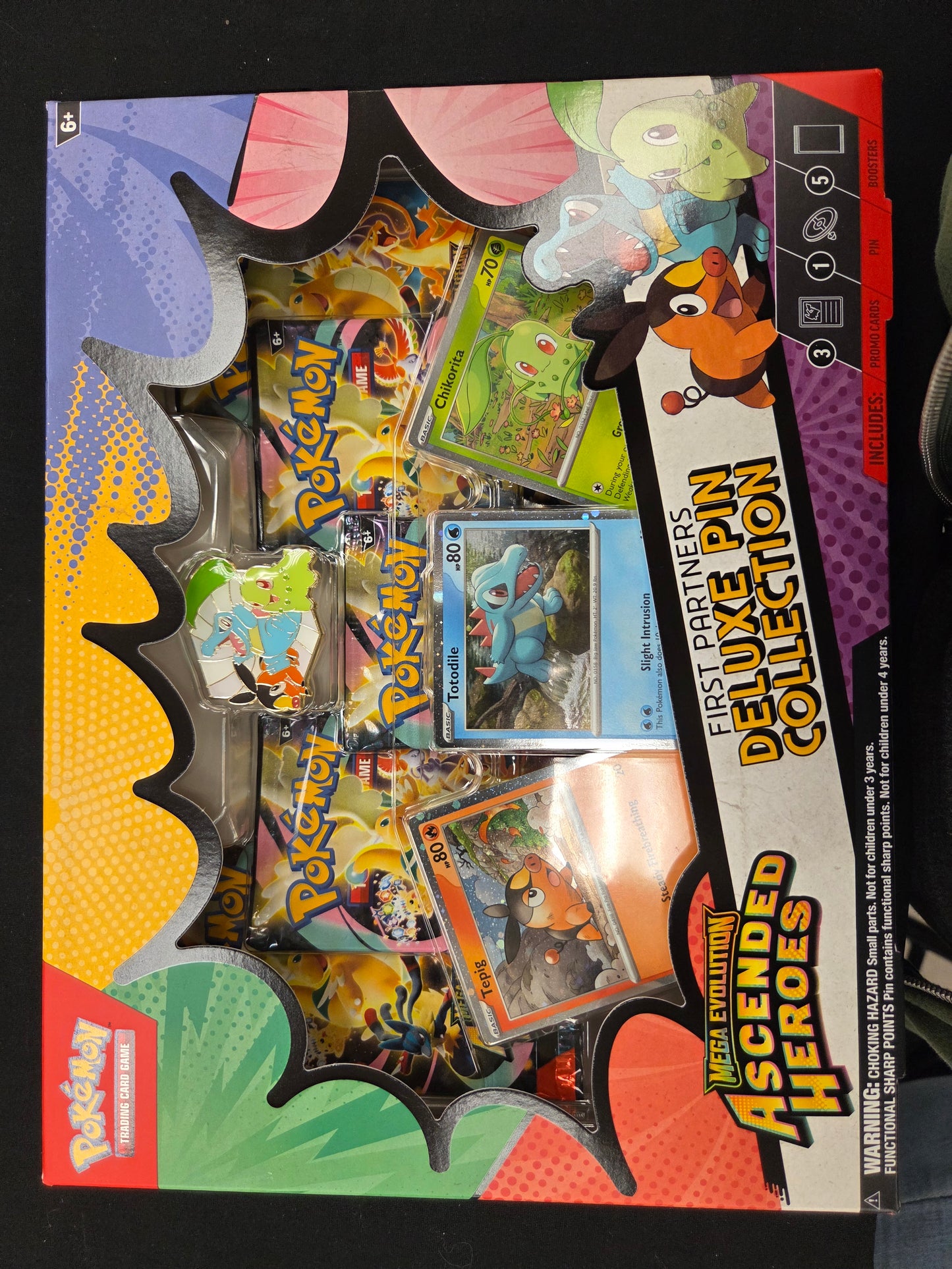 Ascending Heroes First Partners Deluxe Pin Collection