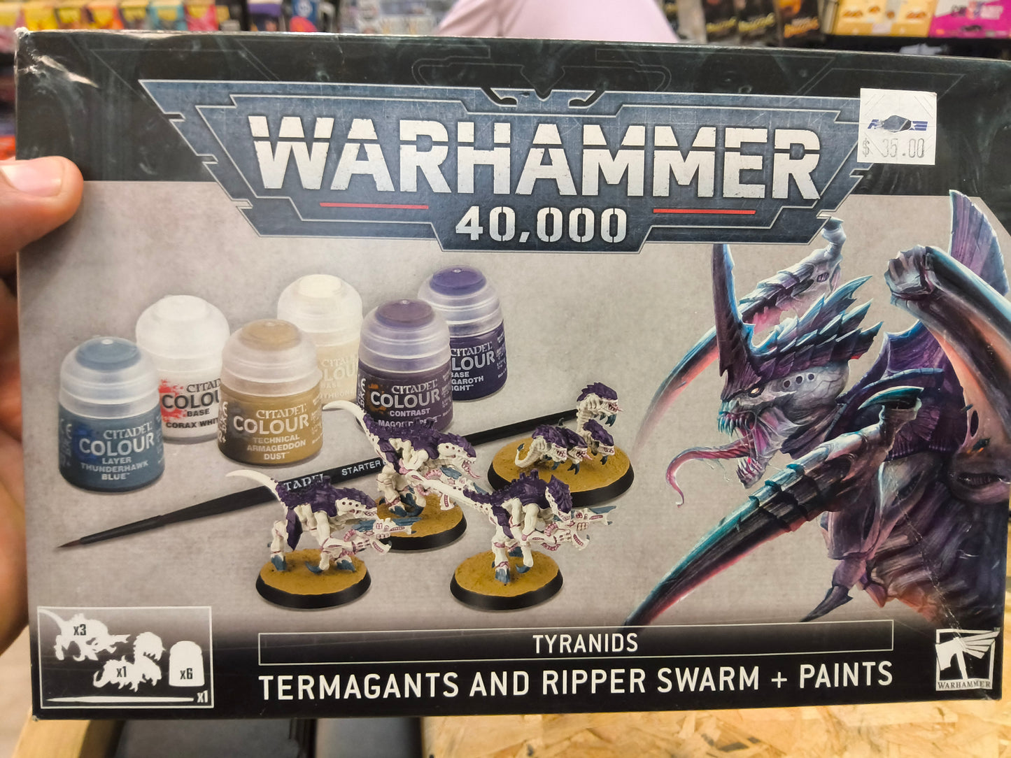 Warhammer termagants and ripper swarm