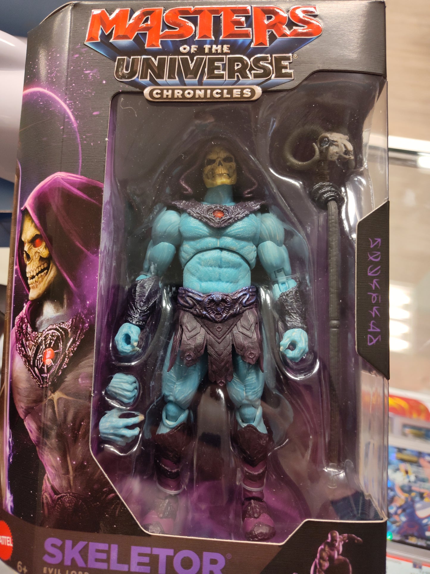 Masters of the Universe Chronicles Skeletor Evil Lord of Destruction Figure