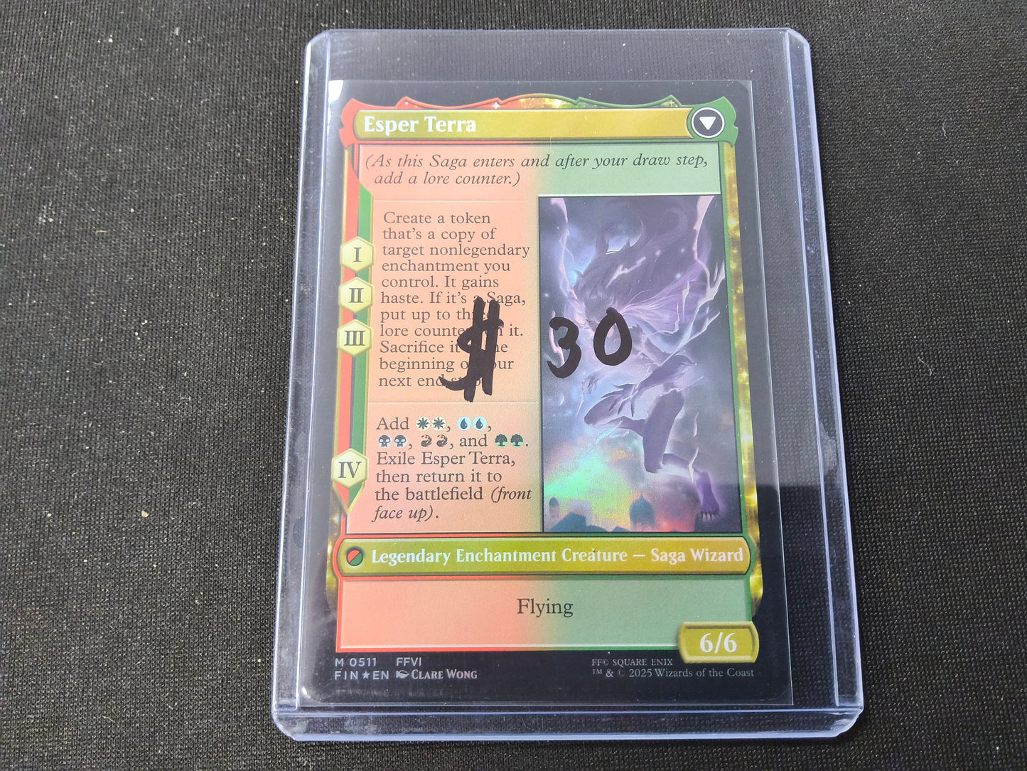Terra, Magical Adept M 0511 Final fantasy Extended Art Foil NM