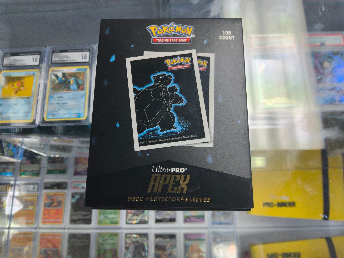 Pokemon Ultra Pro Apex Deck Protector Sleeves 105pcs Blastoise