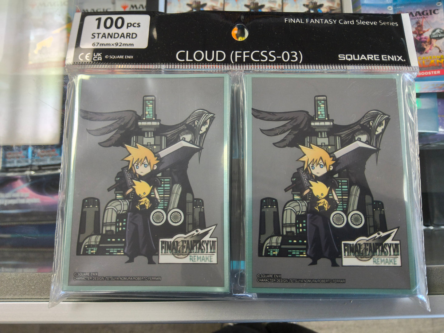 Final Fantasy Card Sleeves 100pcs Cloud 03
