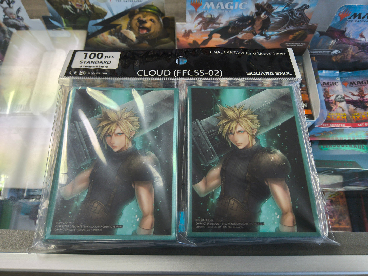 Final Fantasy Card Sleeves 100pcs Cloud 02