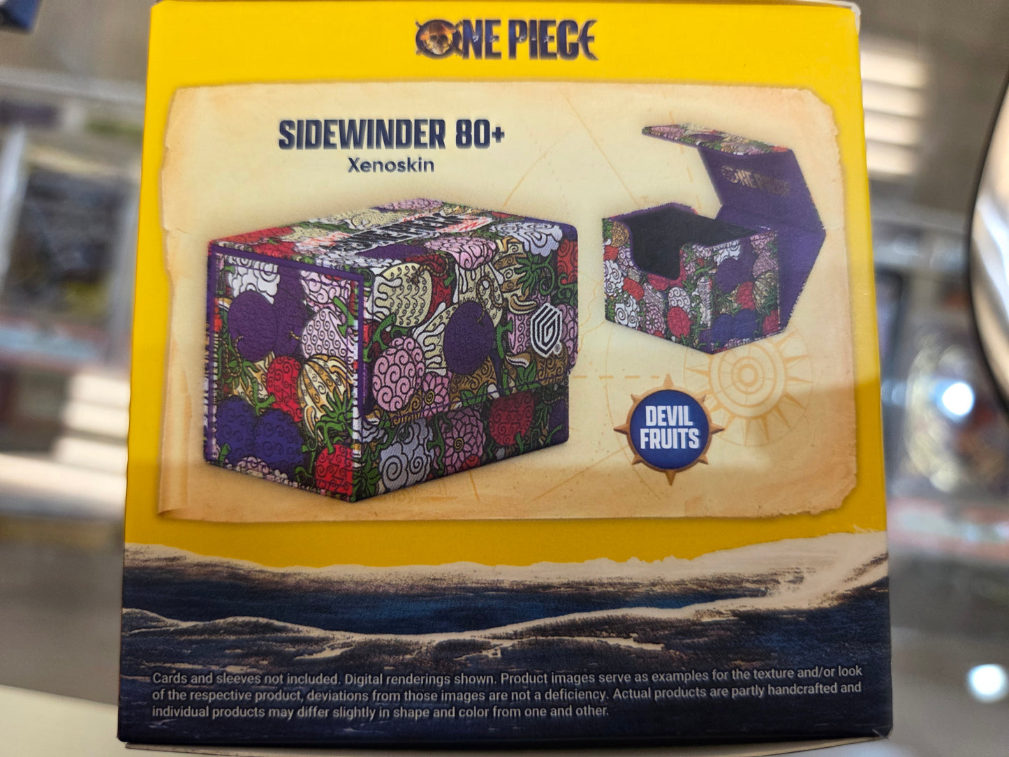 Ultimate Guard Sidewinder 80+ Xenoskin deck box Devil Fruits