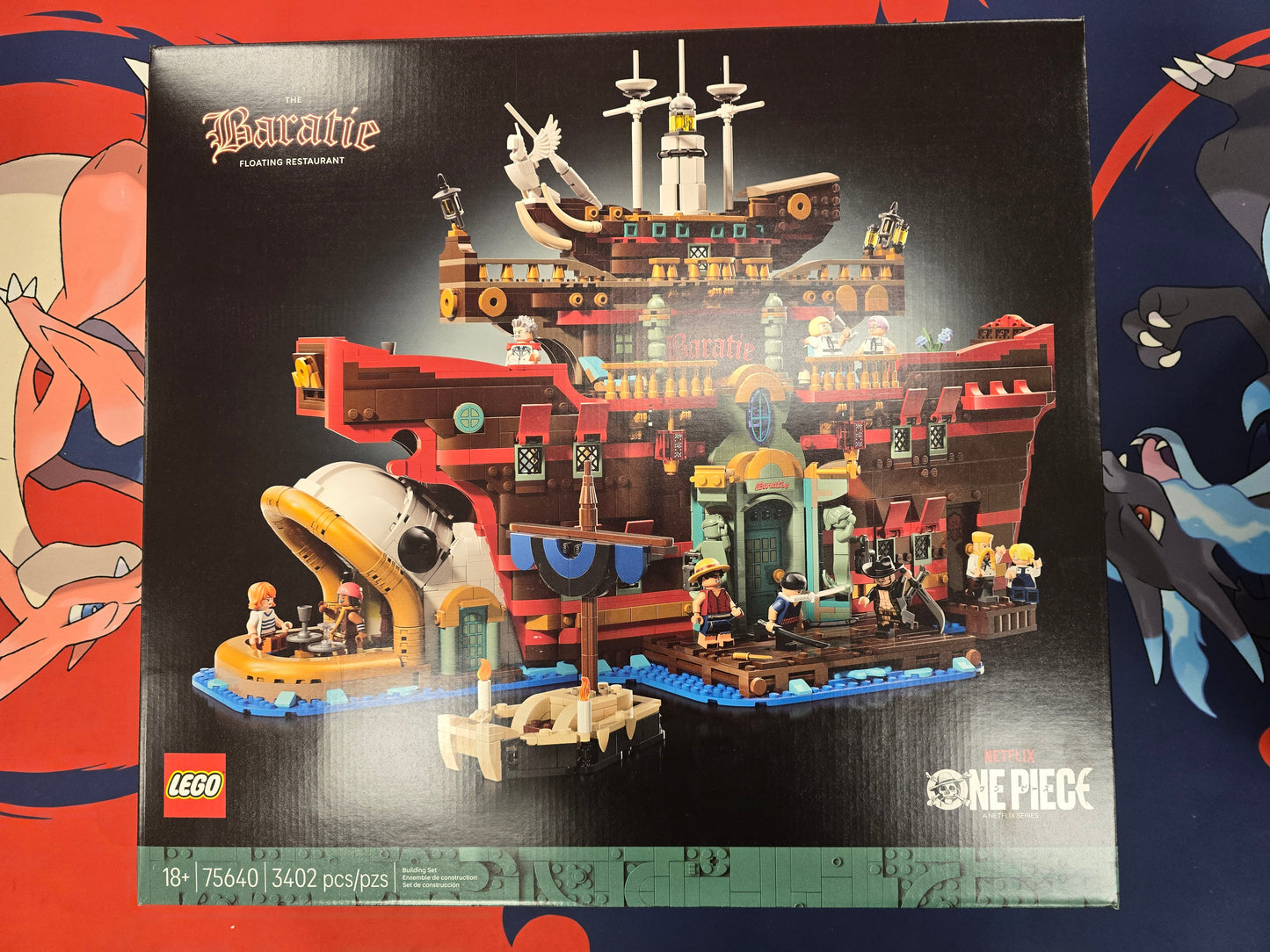 Lego Netflix One Piece The Baratie Floating Restaurant 3402pcs