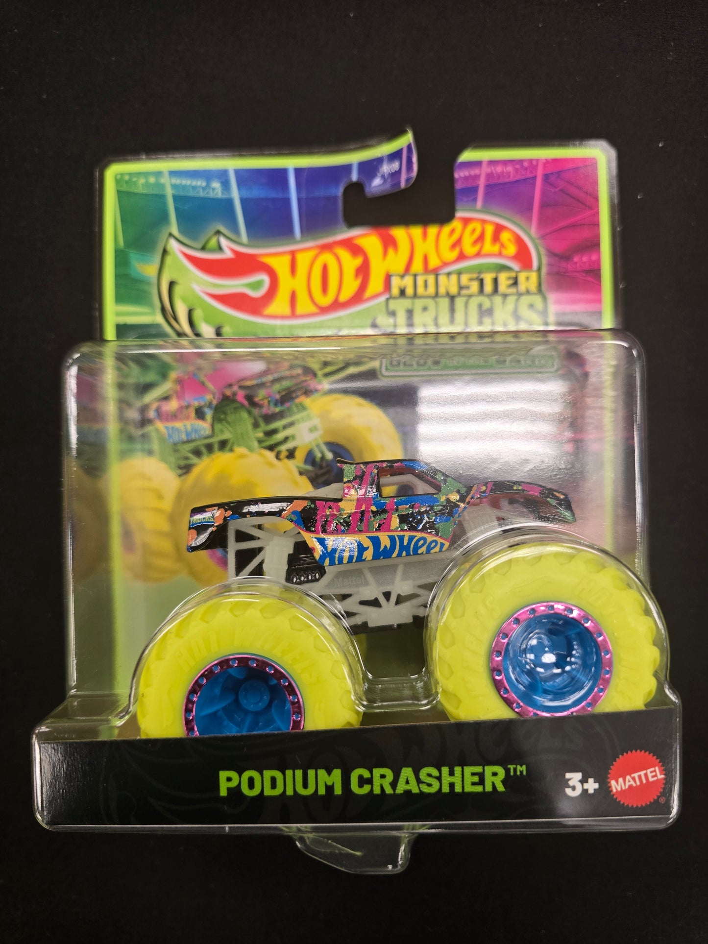 Hotwheels Monster Trucks Glow In The Dark