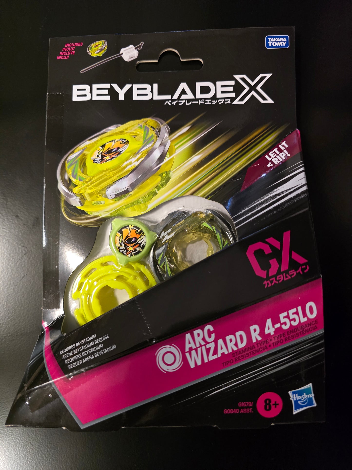 Beyblade X Arc Wizard R 4-55LO