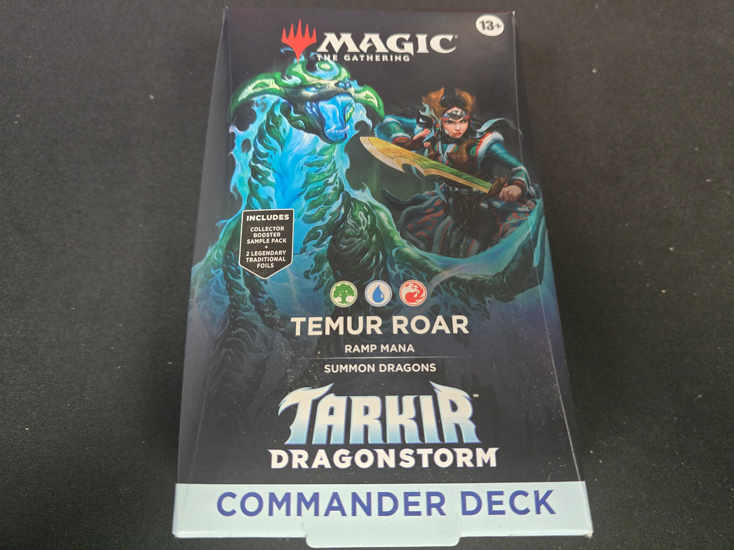 MTG Tarkir Dragonstorm Temur Roar Commander Deck