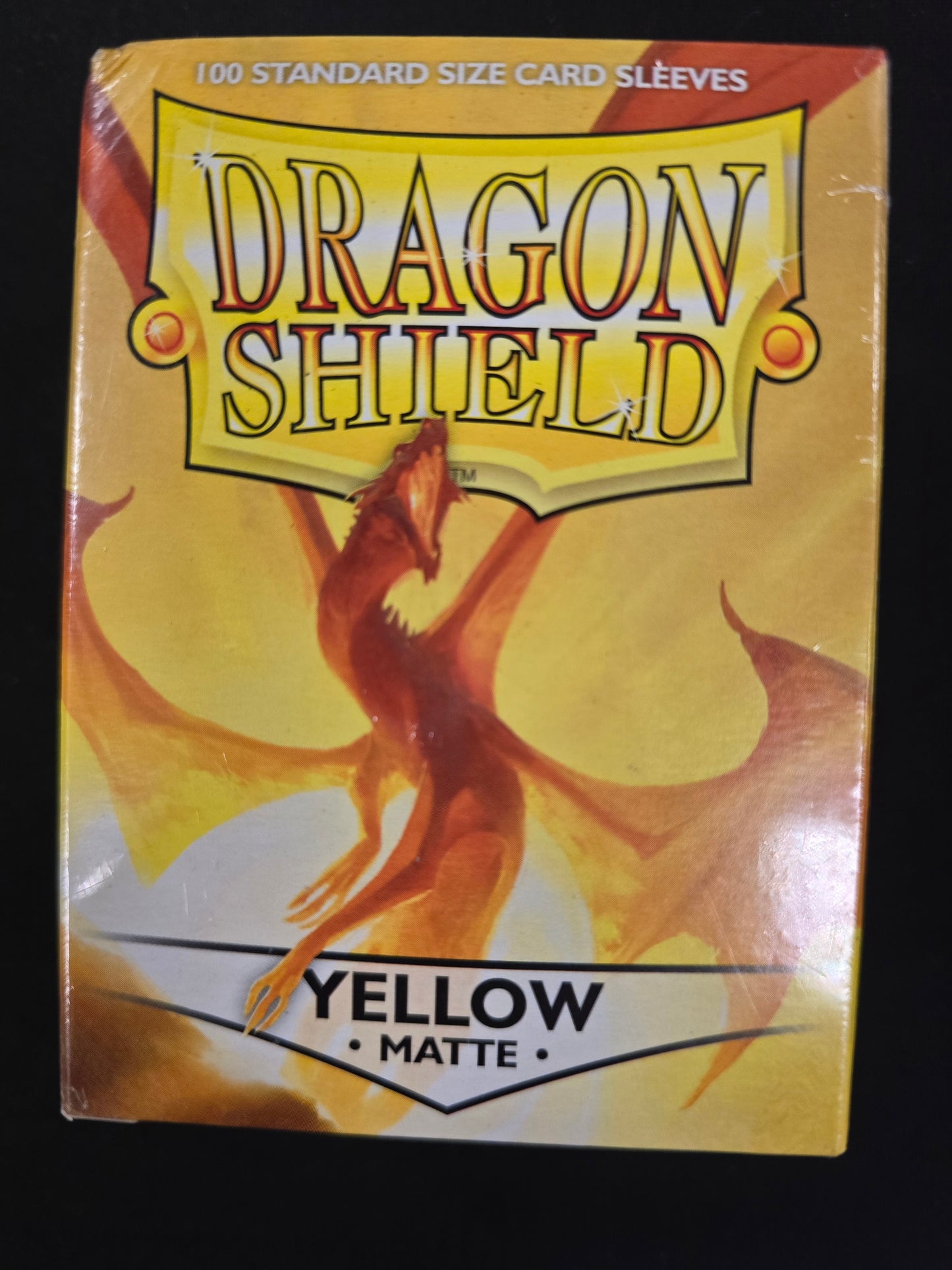 Dragon Shield Yellow Matte Card Sleeves 100pcs