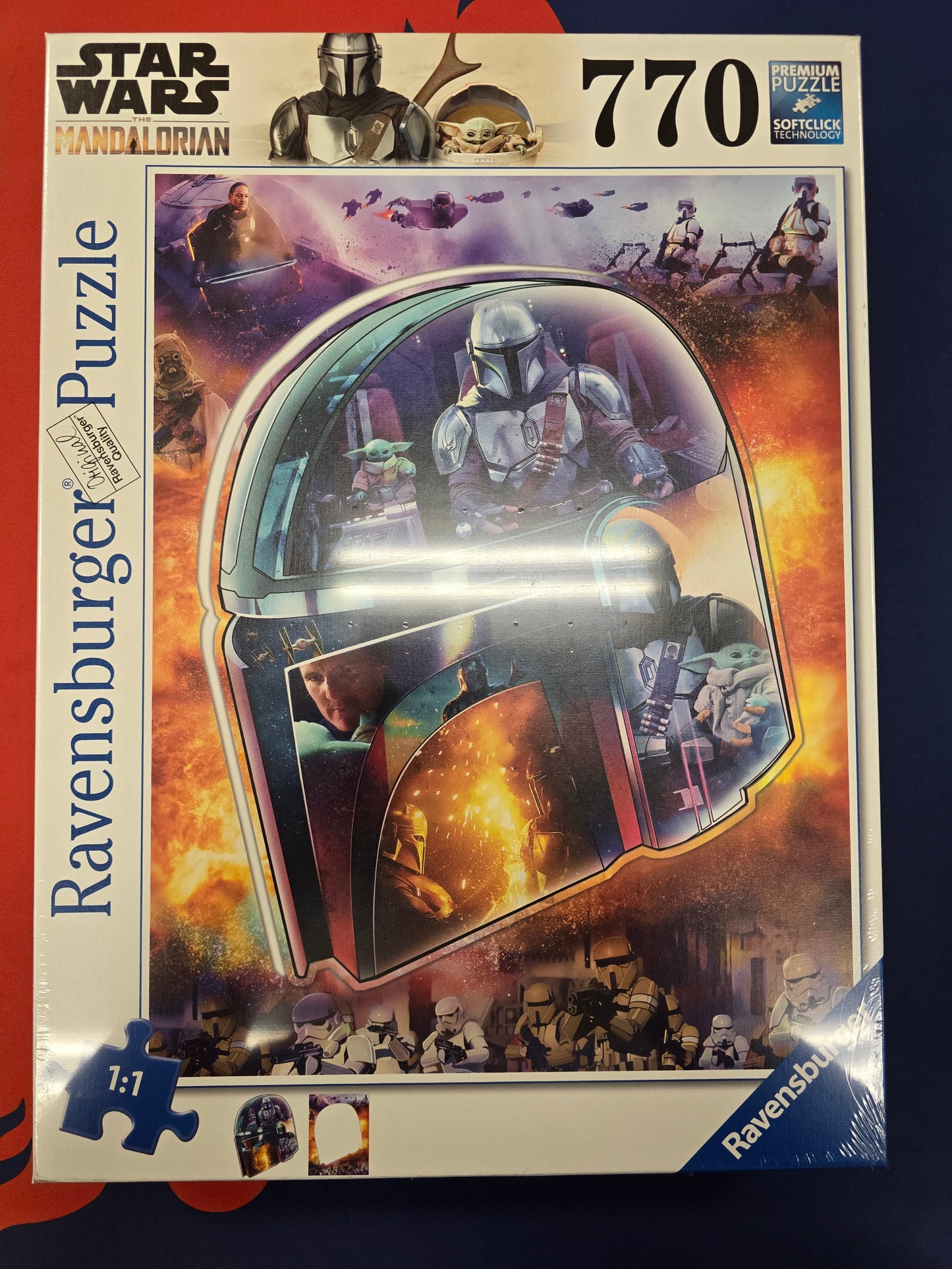 Ravensburger Star Wars The Mandalorian The Mandalorian Helmet 770pcs