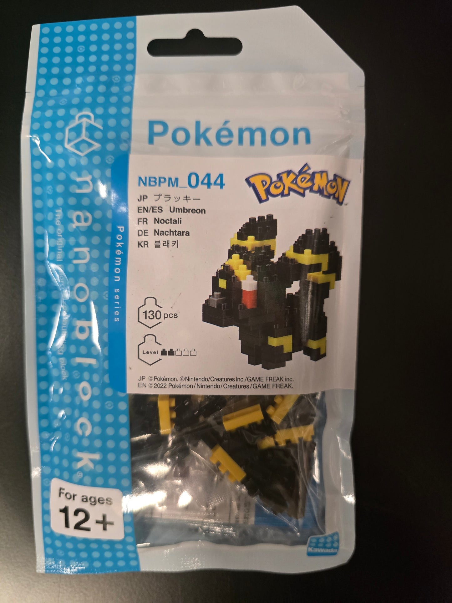 Nanoblock Pokemon Umbreon 130pcs