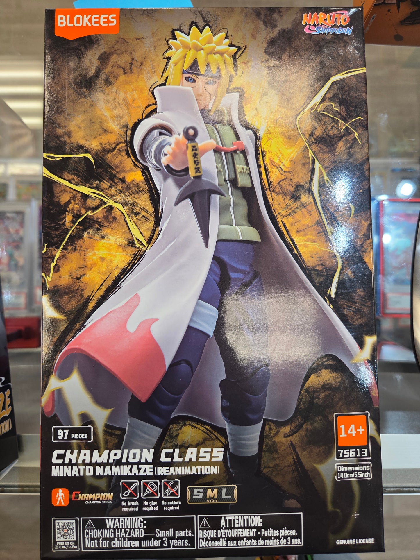 Blokees Champion Class Minato Namikaze (Reanimation) Model Kit 97pc