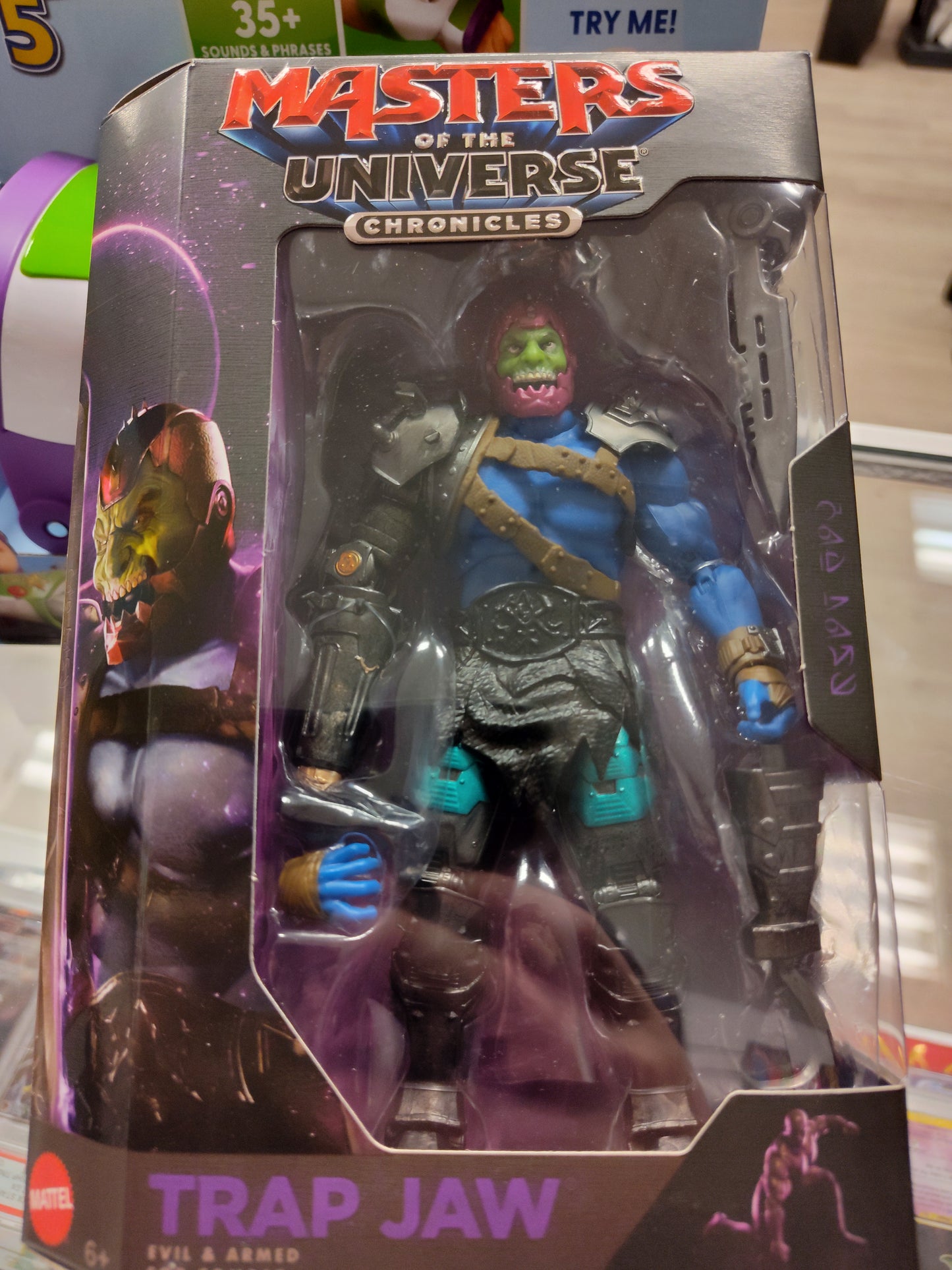 Masters of the Universe Chronicles Trap Jaw Evil & Armed for Combat Figure