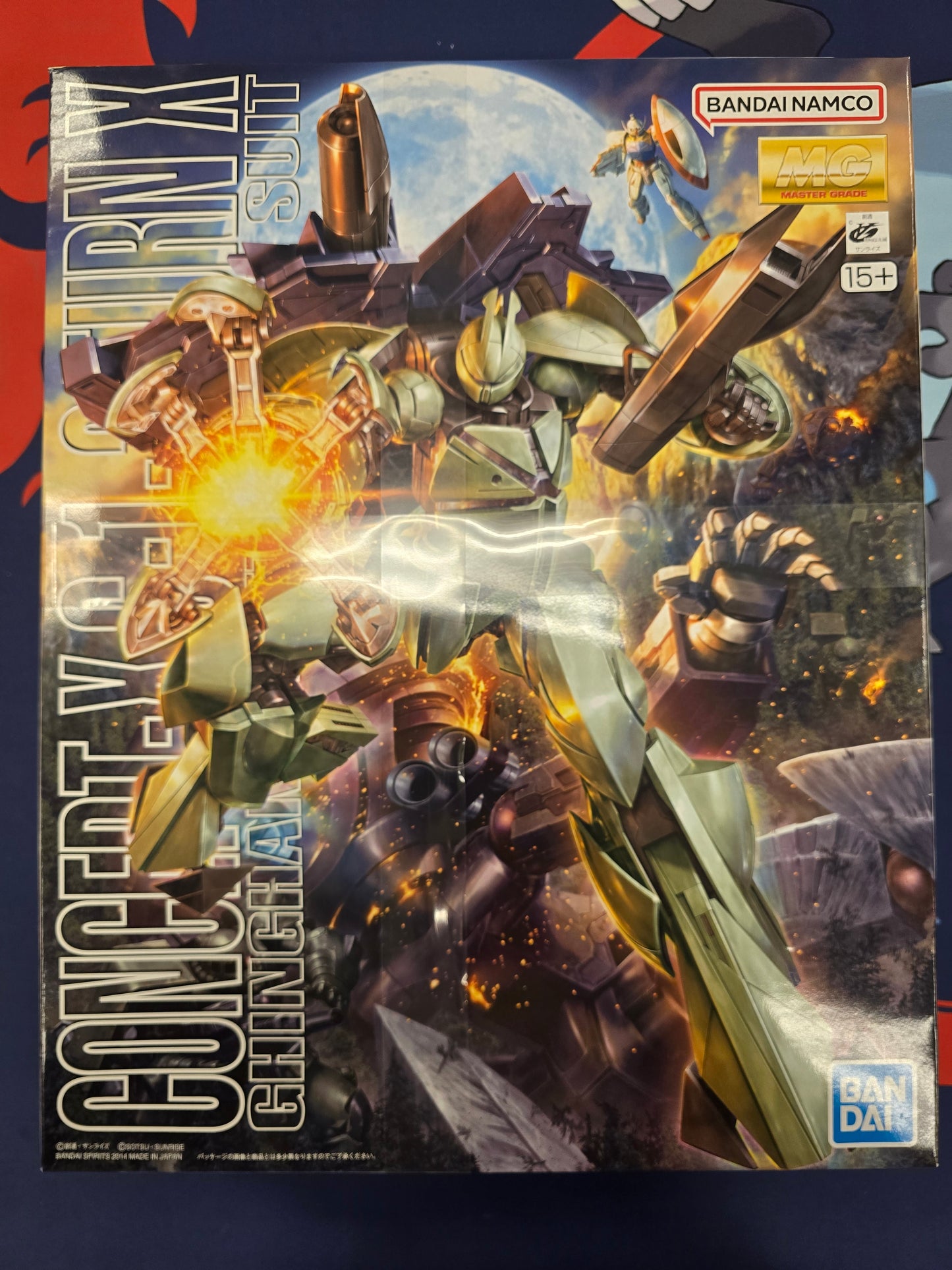 MG 1/100 Concept-X 6-1-2 Turn X Ghingham Fleet Mobile Suit Gunpla