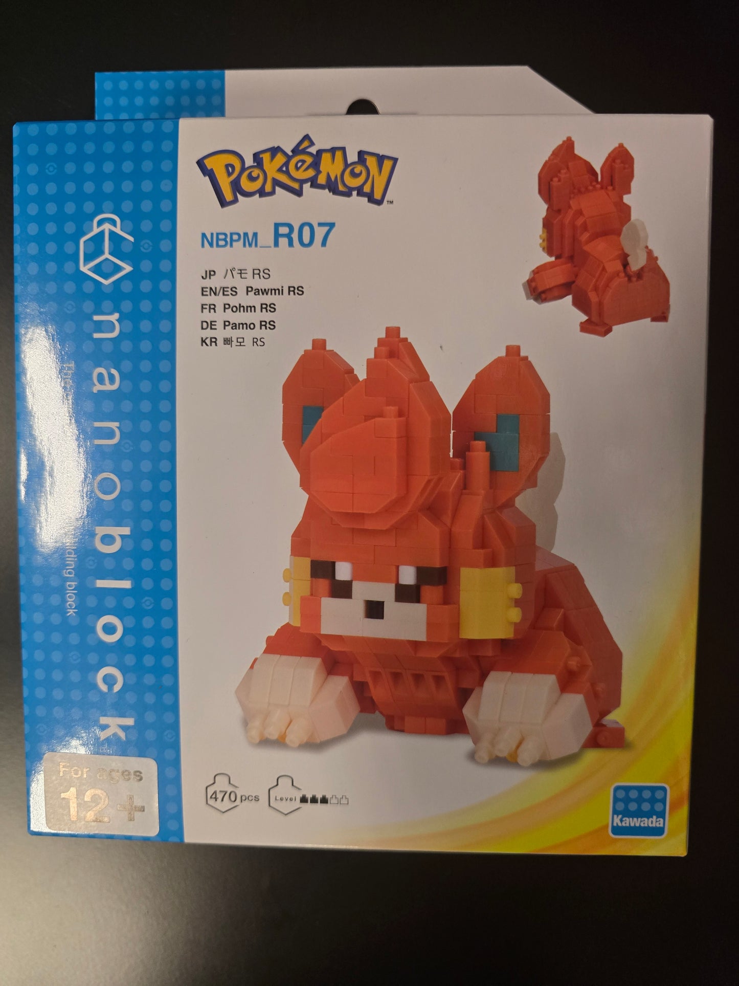 Nanoblock Pokemon Pawmi 470pcs