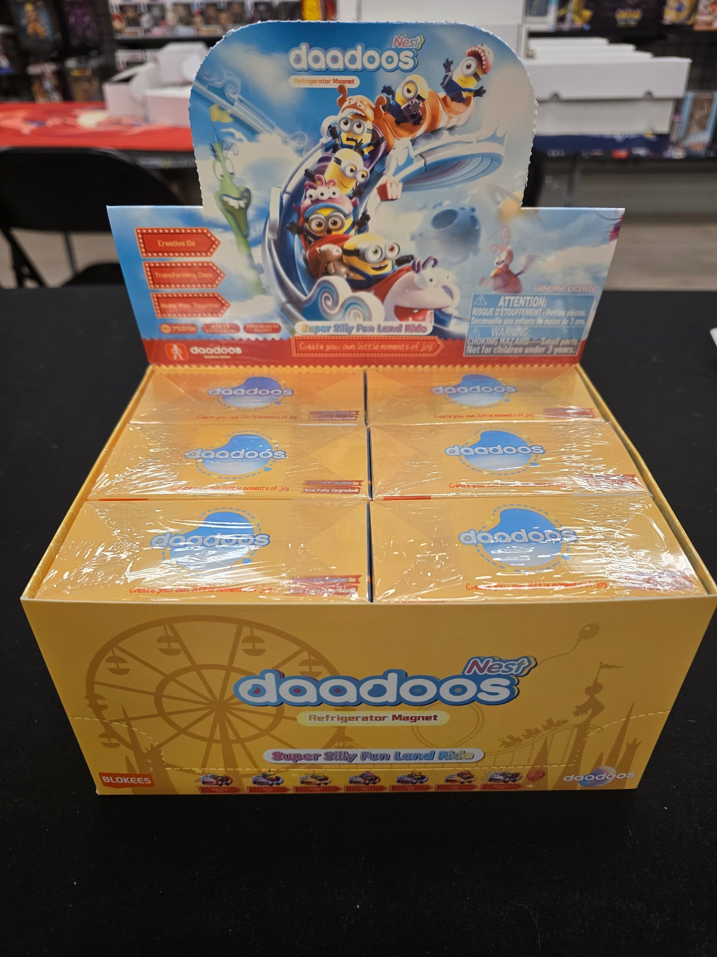 Blokees Minions daadoos Nest Series 01 Refrigerator Magnets