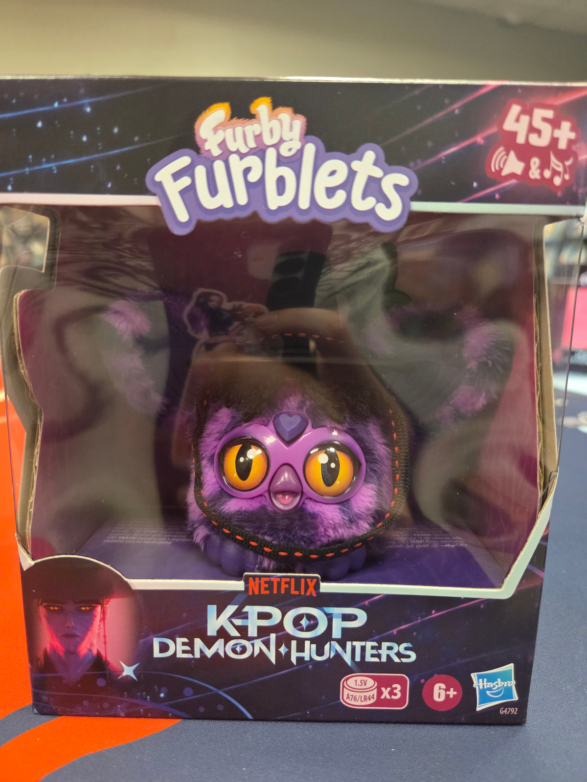 Furby Furblets K-Pop Demon Hunters Saja Boys Demon Form Toy