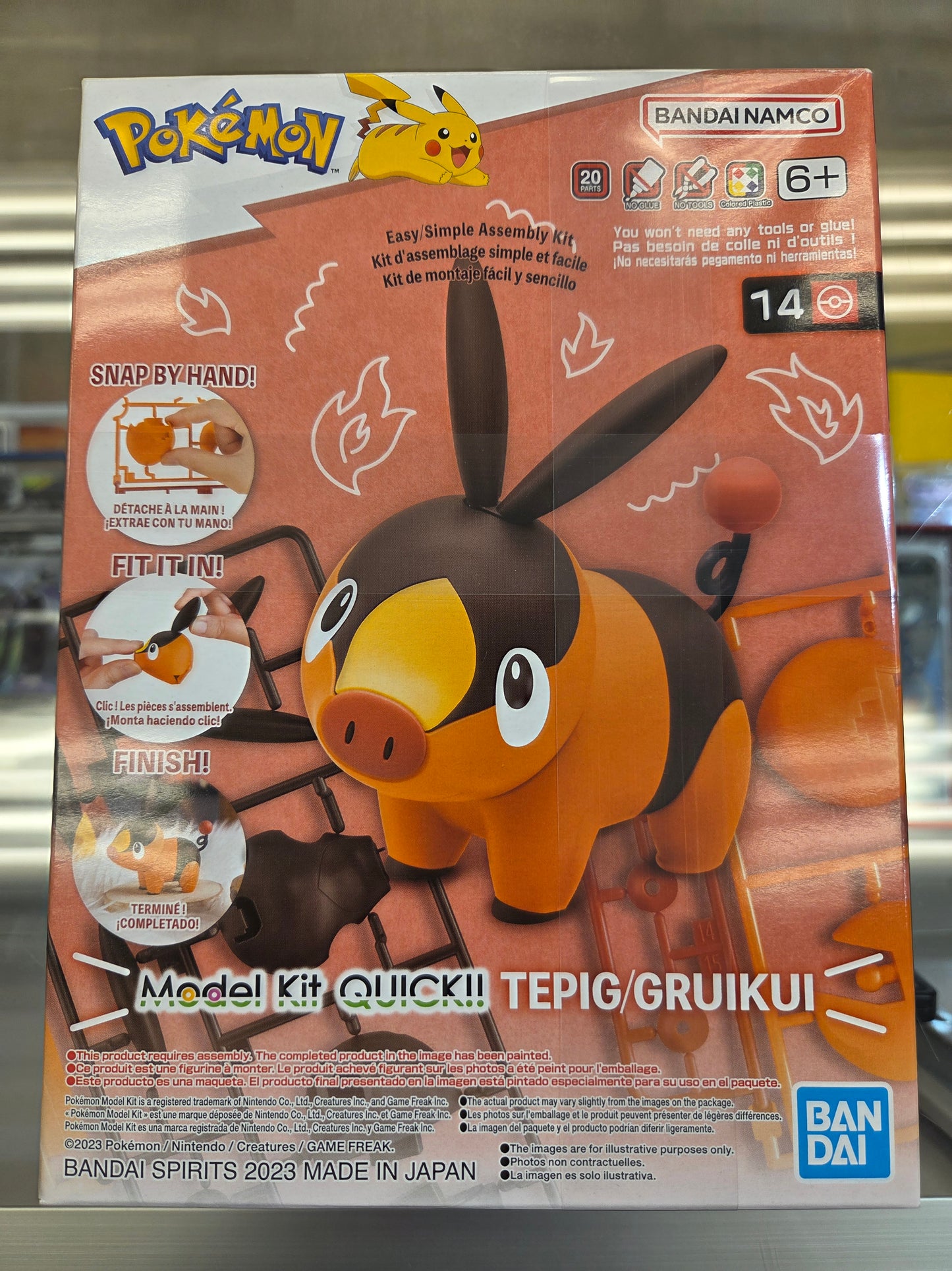 Model Kit QUICK TEPIG/GRUIKUI