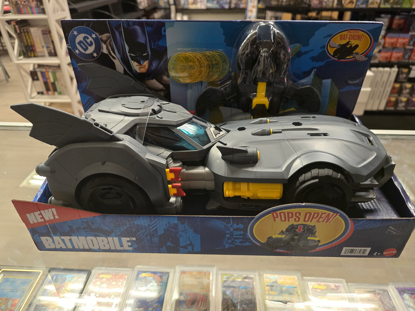 Mattel DC Batmobile (Includes Bat-Drone)