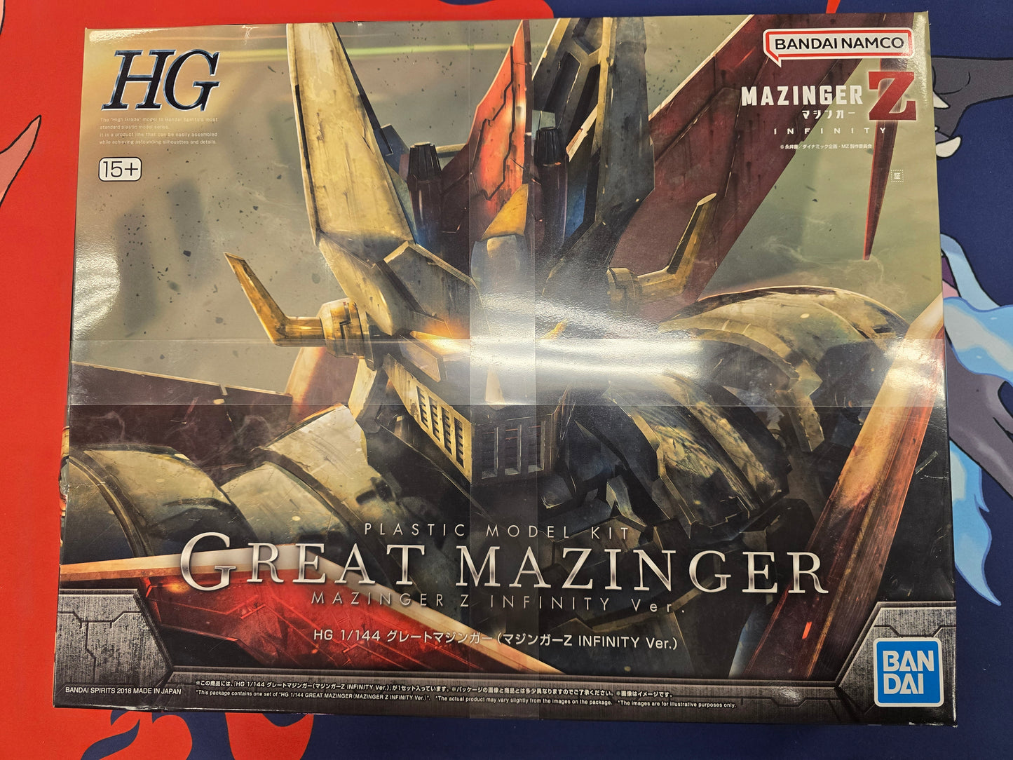 Mazinger Z Infinity HG 1/144 Great Mazinger Plastic Model Kit