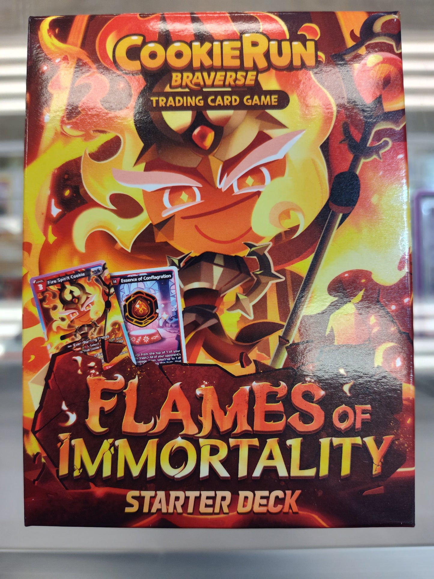 Cookie Run Braverse Starter Deck. Flames of Immortality