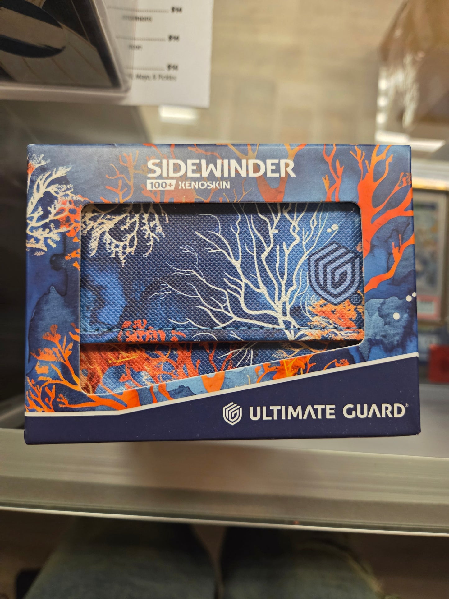 MTG Ultimate Guard Sidewinder 100+ Xenoskin Coral Places - Fiery Roof