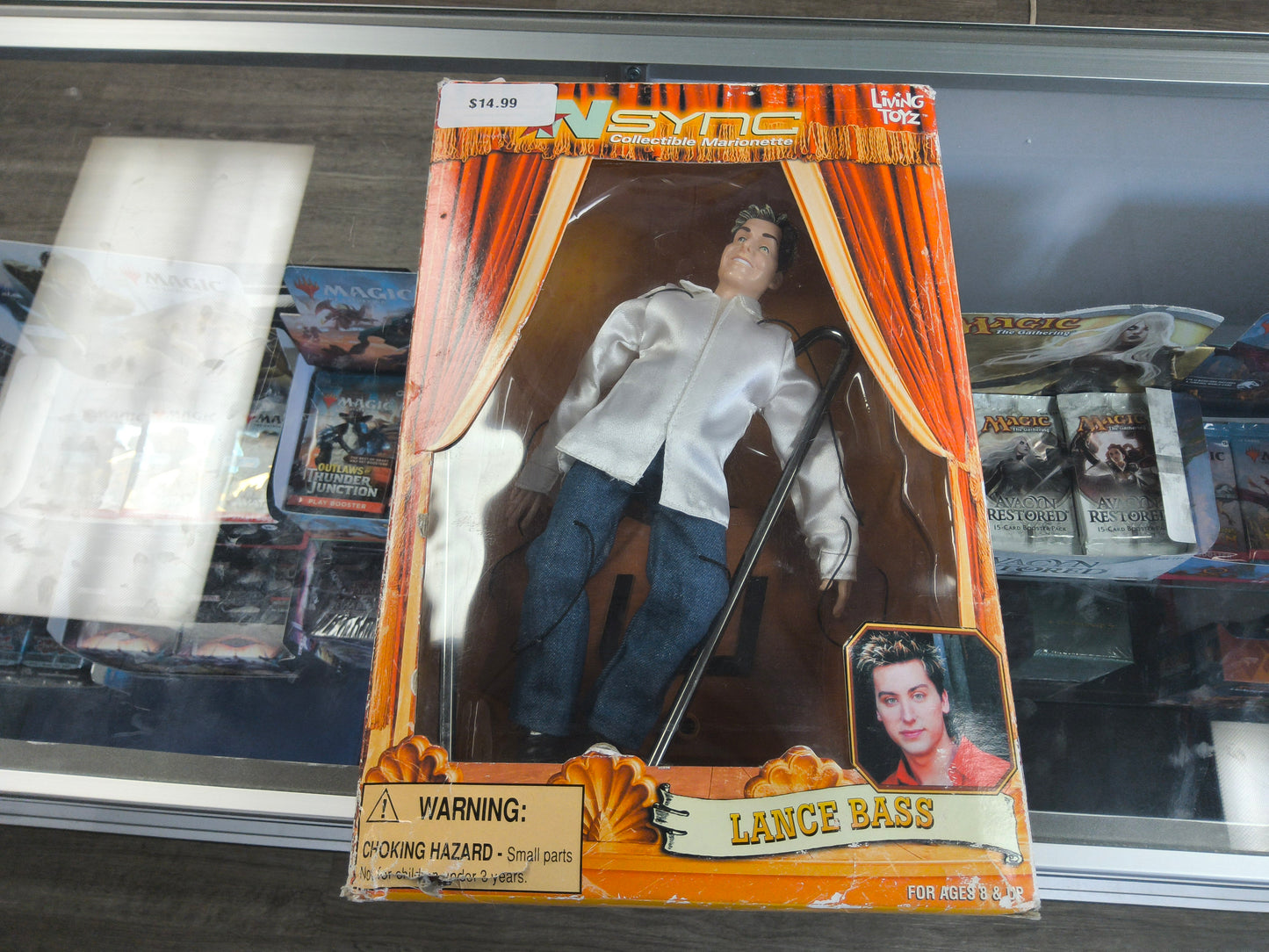 Living Toyz N Sync Collectible Marionette Lance Bass