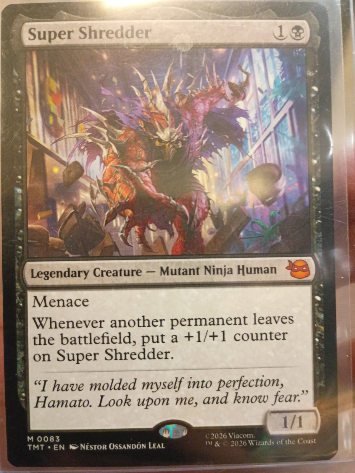 Super Shredder TMNT M 0083 NM