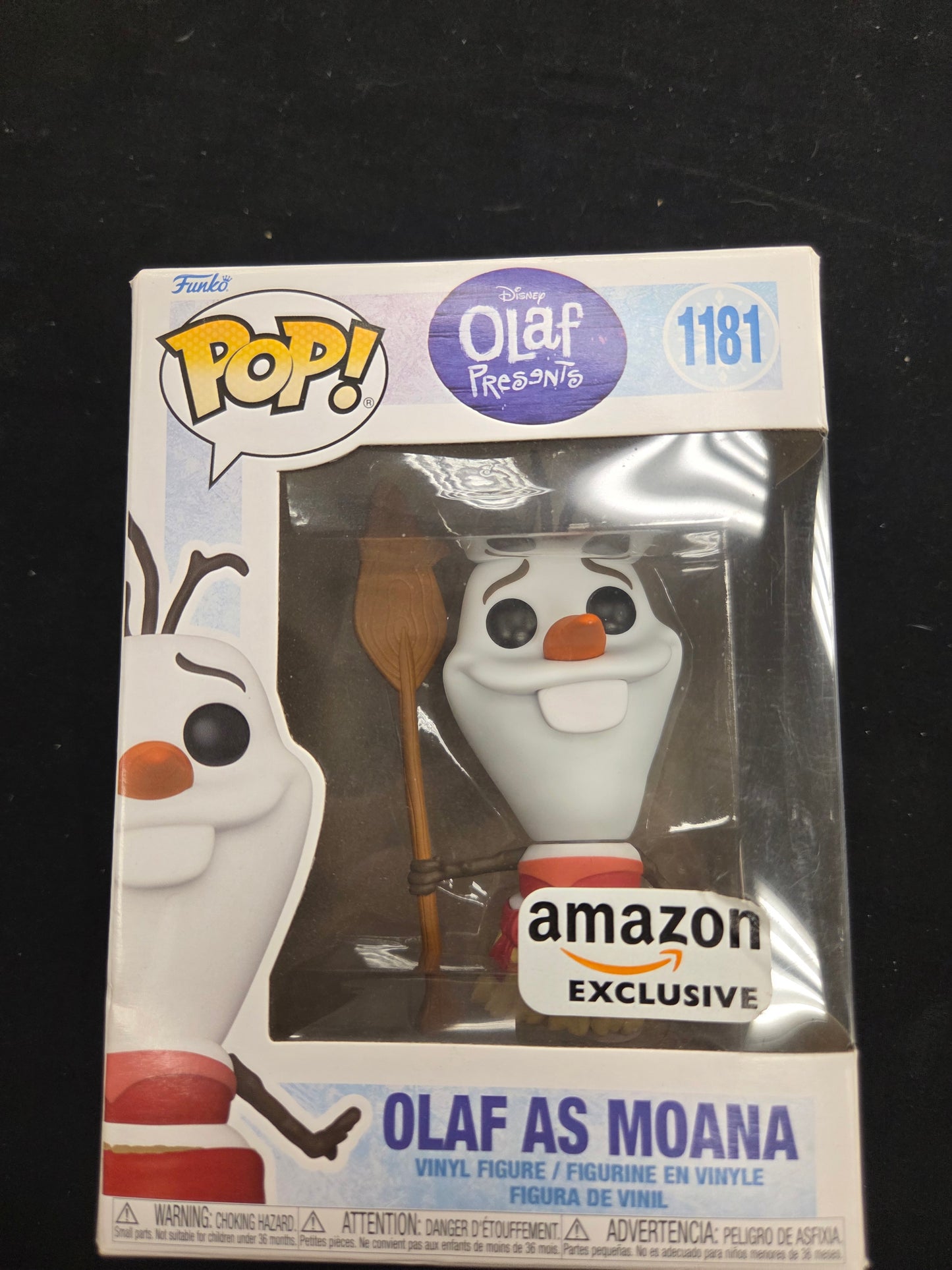 Funko-Pop! Disney Olaf as Moana #1181 Amazon exclusive