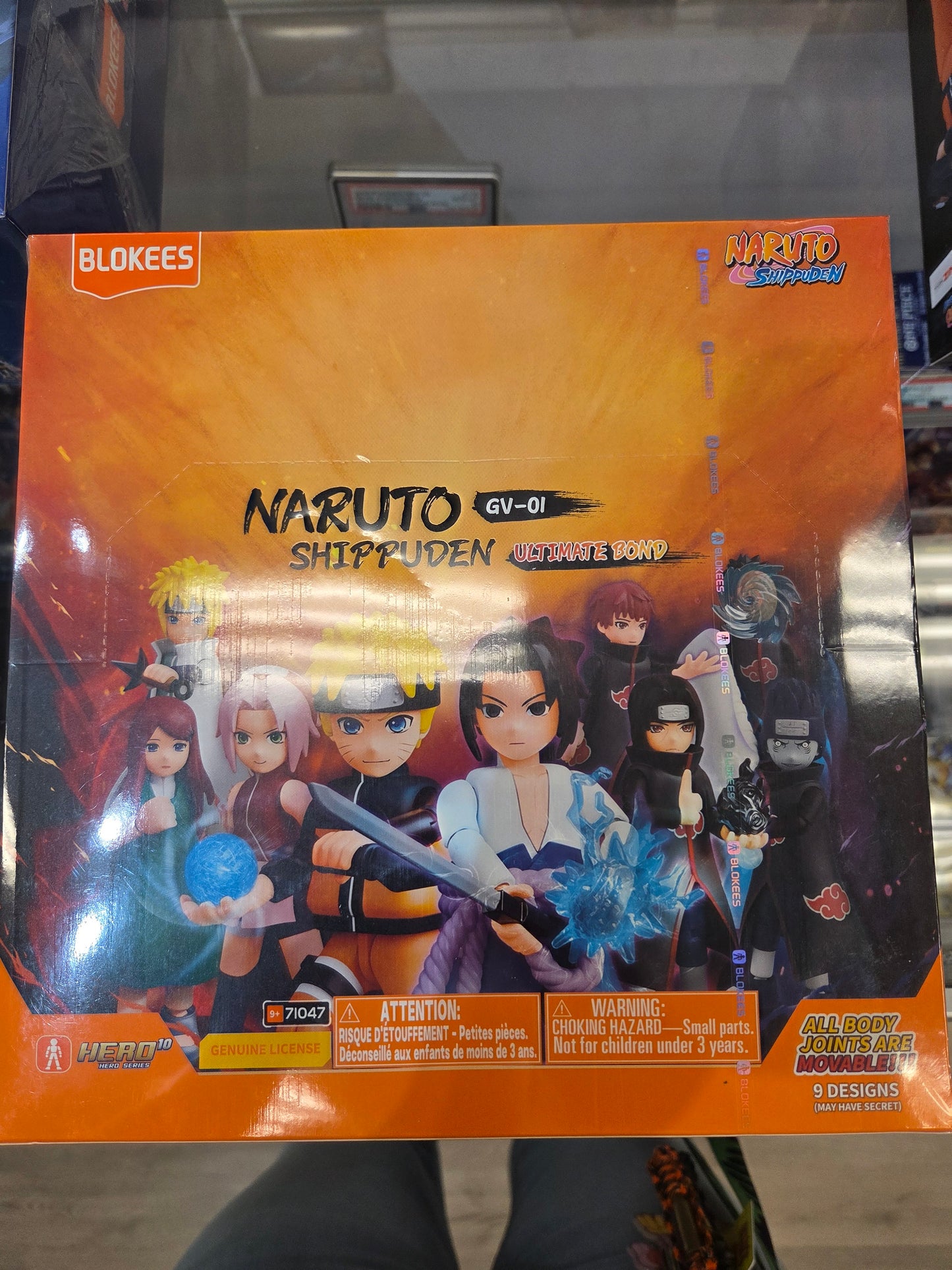 Blokees Naruto Shippuden GV-01 Ultimate Bond figure box