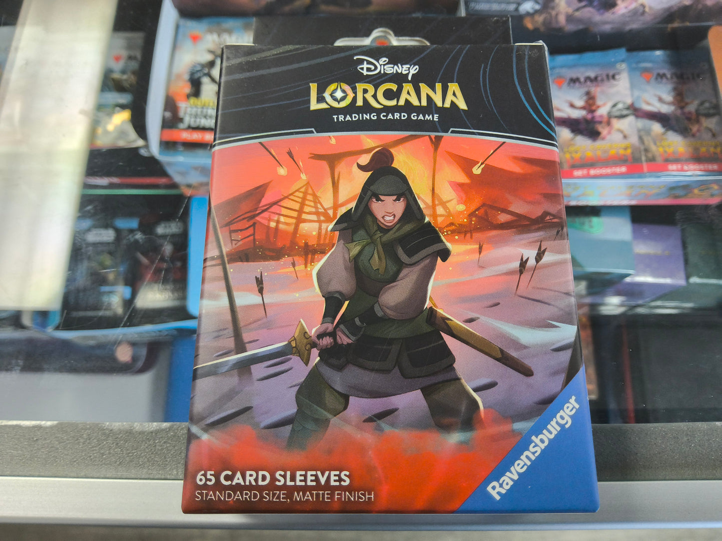 Lorcana Card Sleeves 65pcs Ravensburger Mulan