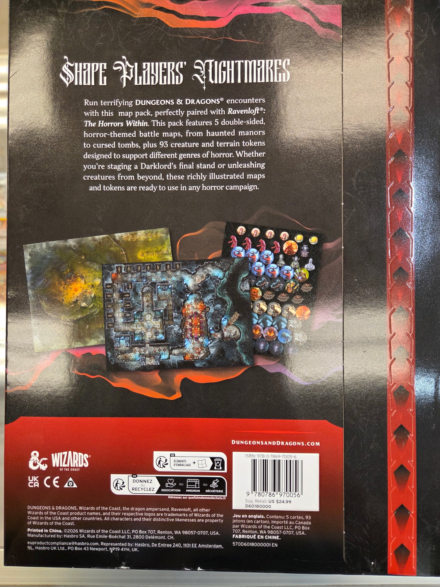 DND Ravenloft The Horrors Within Map Pack