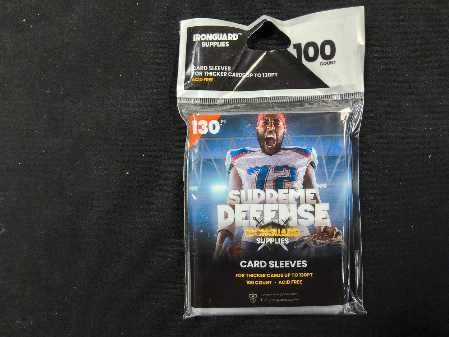 Ironguard Supplies Supreme Deferpase Card Sleeves 100pcs